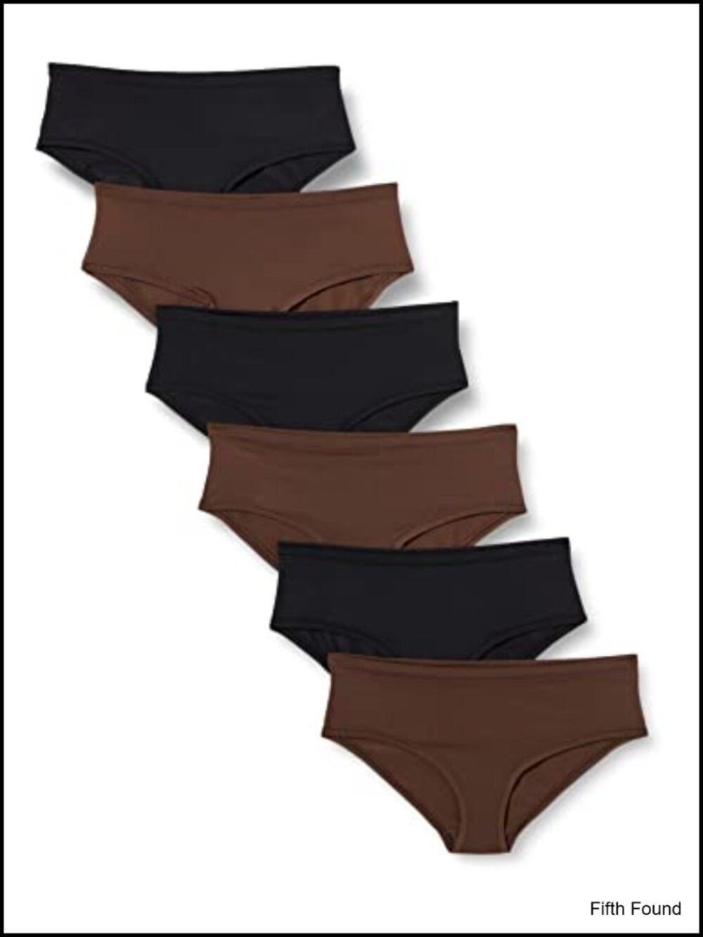 Women's Seamless Microfibre Hipster Panties Pack of 6